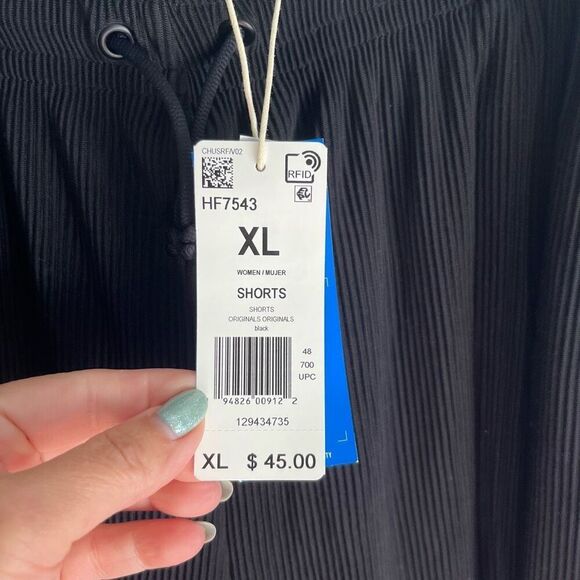 NWT Adidas Lined Drawstring Athletic Shorts Women’s XL - Picture 4 of 7